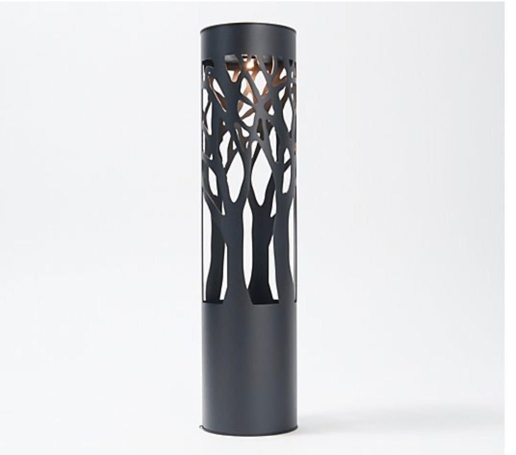 Sleek Solar-Powered Garden Path Light with Warm Glow