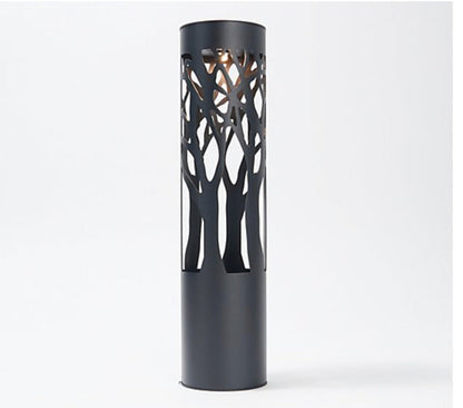 Sleek Solar-Powered Garden Path Light with Warm Glow