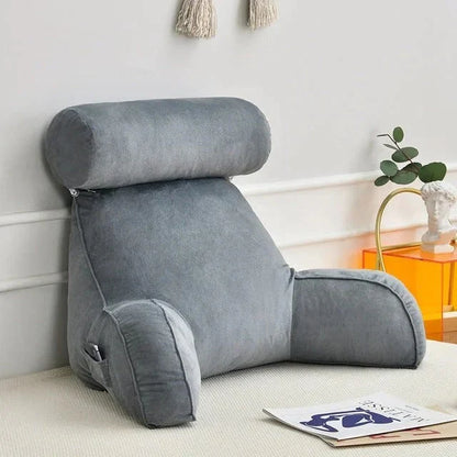 Supportive Reading Pillow for Comfort and Relaxation