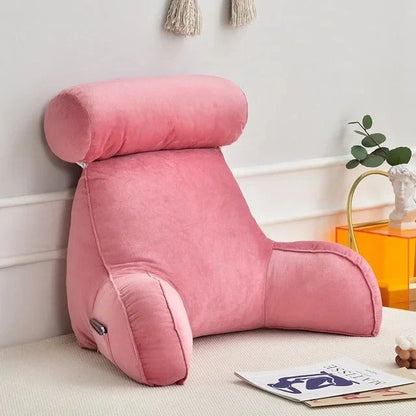 Supportive Reading Pillow for Comfort and Relaxation