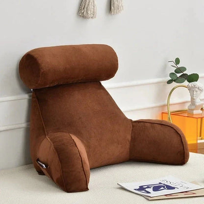 Supportive Reading Pillow for Comfort and Relaxation