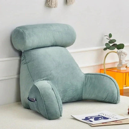 Supportive Reading Pillow for Comfort and Relaxation