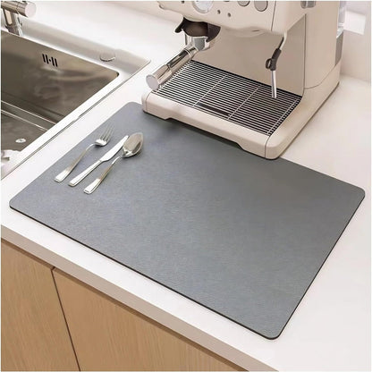 Efficient Kitchen Drying Mat - Space-Saving Water Absorber