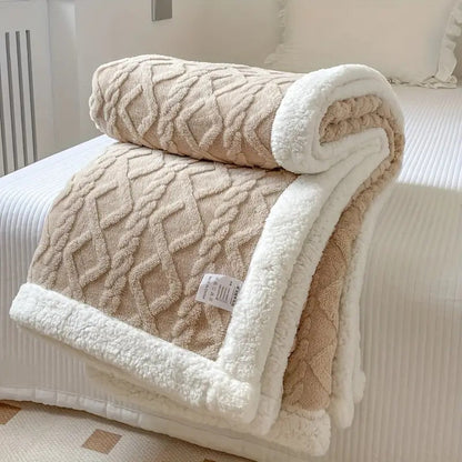 Cozy Luxe Throw Blanket – Your Essential Soft Companion