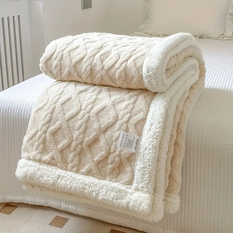 Cozy Luxe Throw Blanket – Your Essential Soft Companion