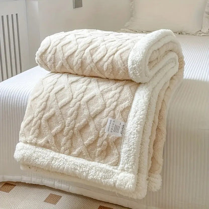 Cozy Luxe Throw Blanket – Your Essential Soft Companion