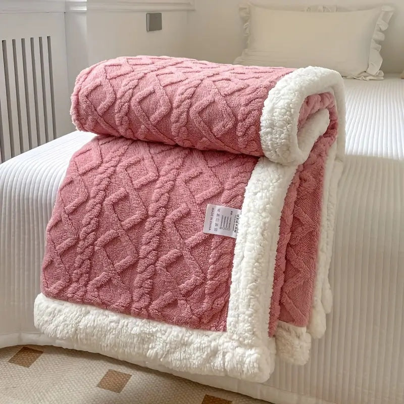 Cozy Luxe Throw Blanket – Your Essential Soft Companion