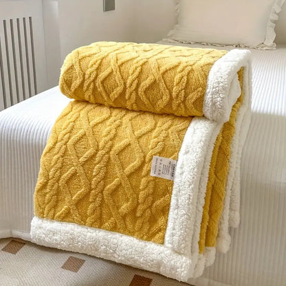 Cozy Luxe Throw Blanket – Your Essential Soft Companion