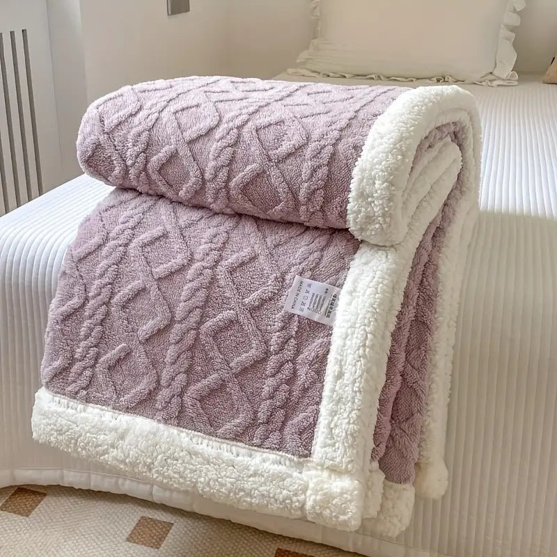 Cozy Luxe Throw Blanket – Your Essential Soft Companion