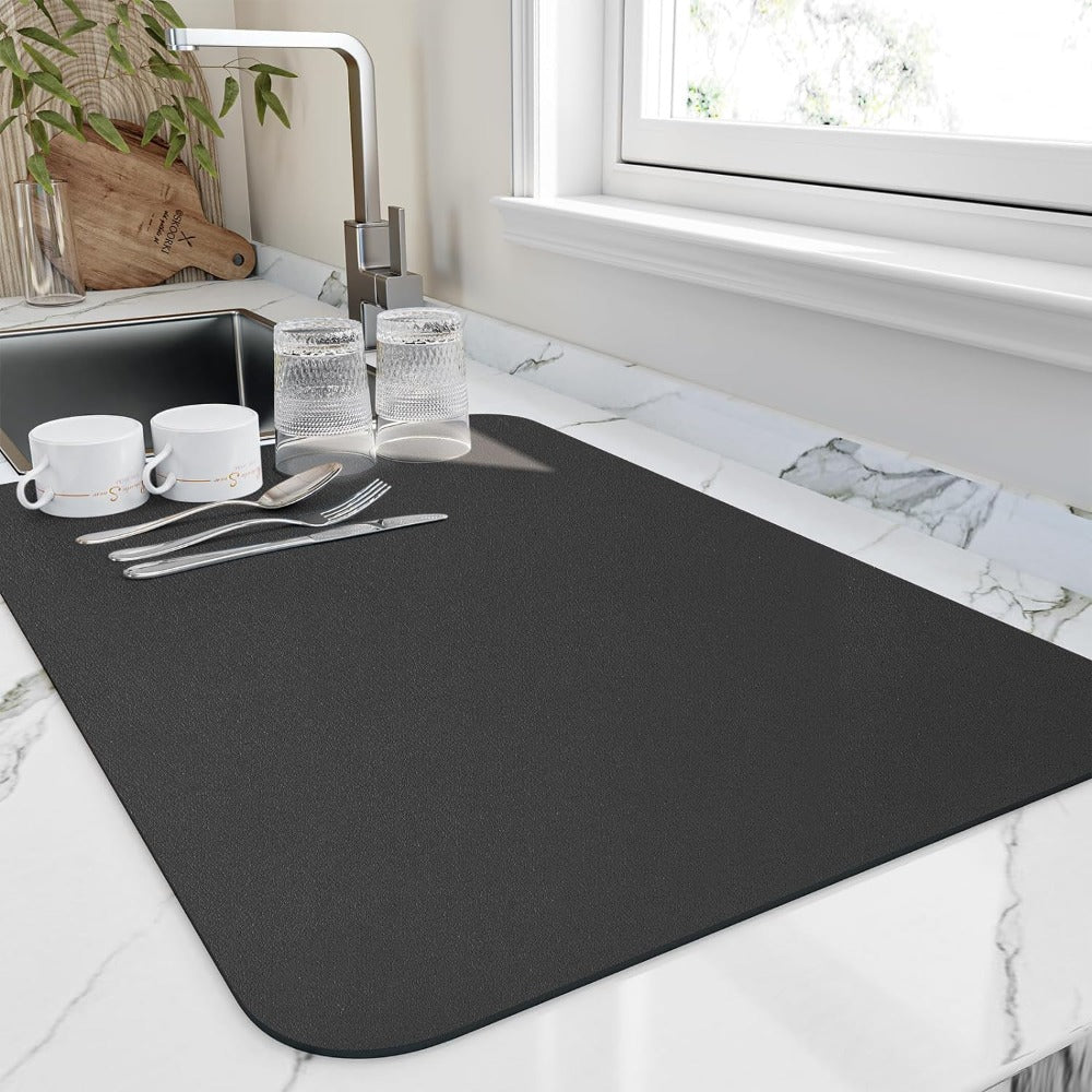 Efficient Kitchen Drying Mat - Space-Saving Water Absorber