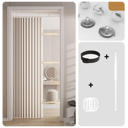Easy-Install Accordion Door Screen – No Tools Needed
