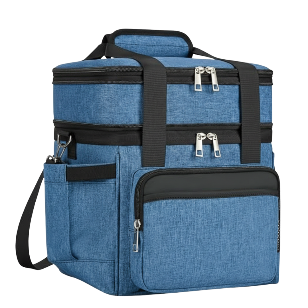 Expandable Lunch Bag with Insulation – 15L to 22L Capacity