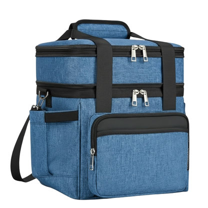 Expandable Lunch Bag with Insulation – 15L to 22L Capacity