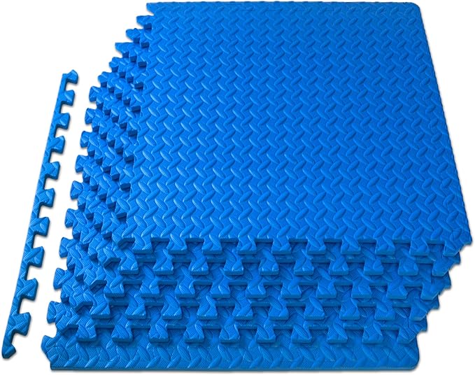 Non-Slip EVA Foam Interlocking Floor Mat Set