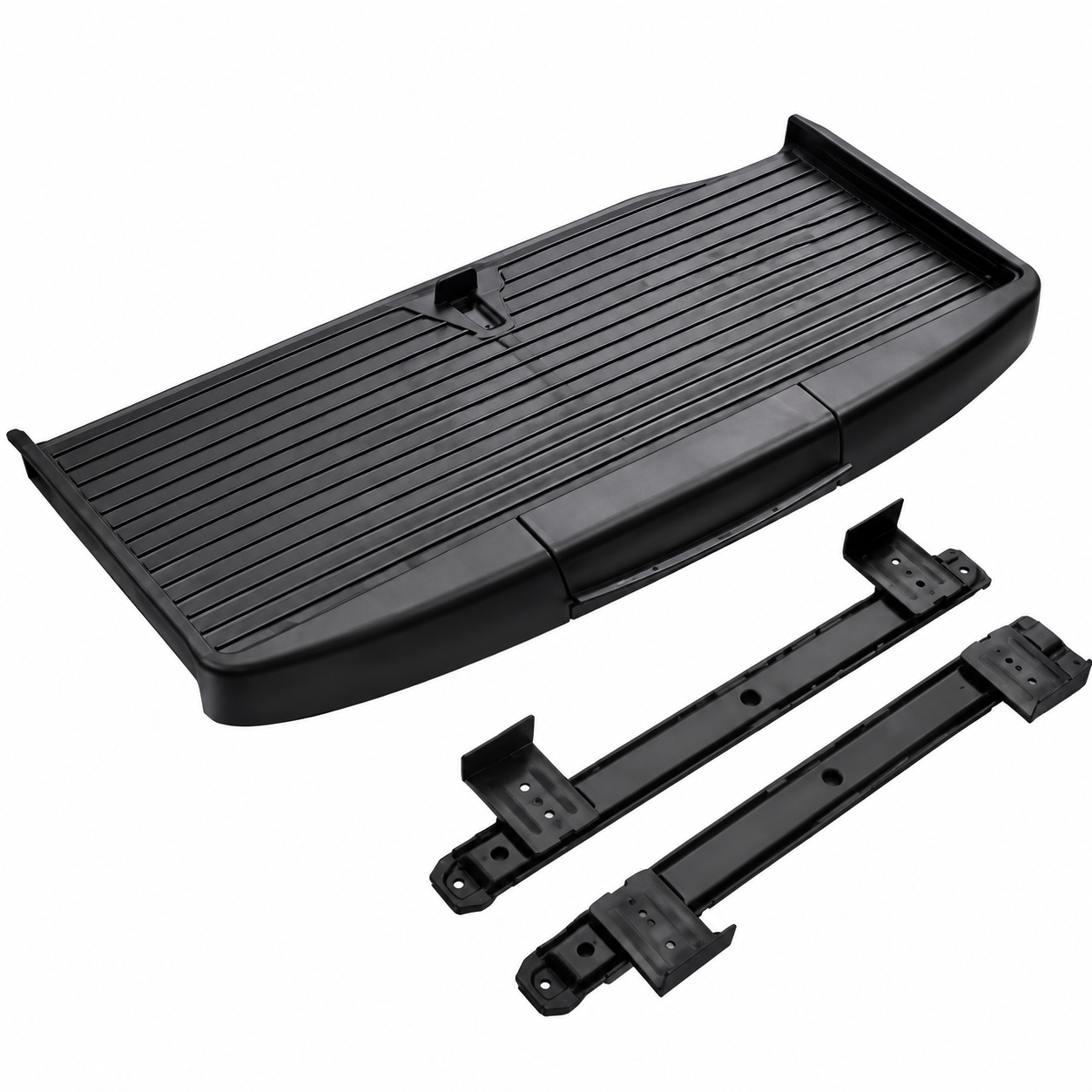 Pull-Out Keyboard Drawer for Under-Desk Installation