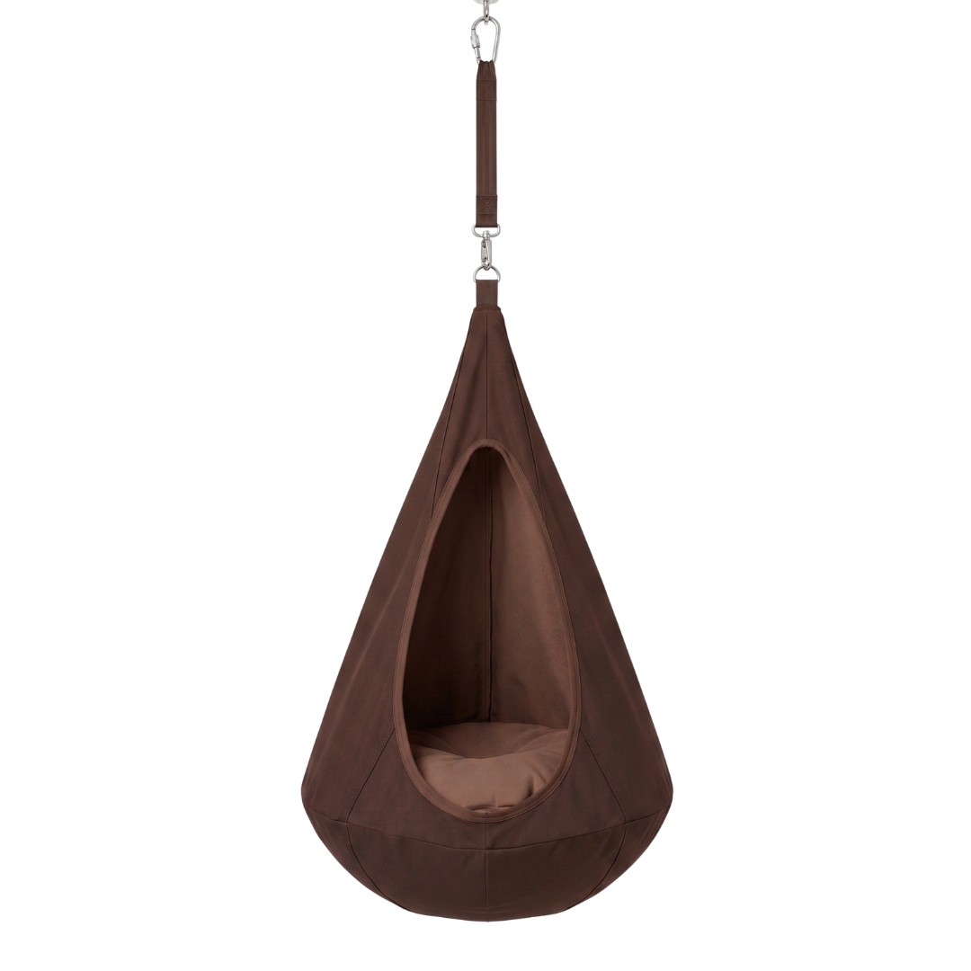 Hanging Fabric Seat Sensory Swing Chair for Kids with Strap