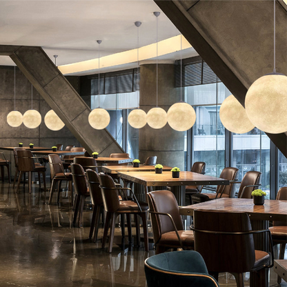 Celestial Orb Pendant Light for a Tranquil Glow