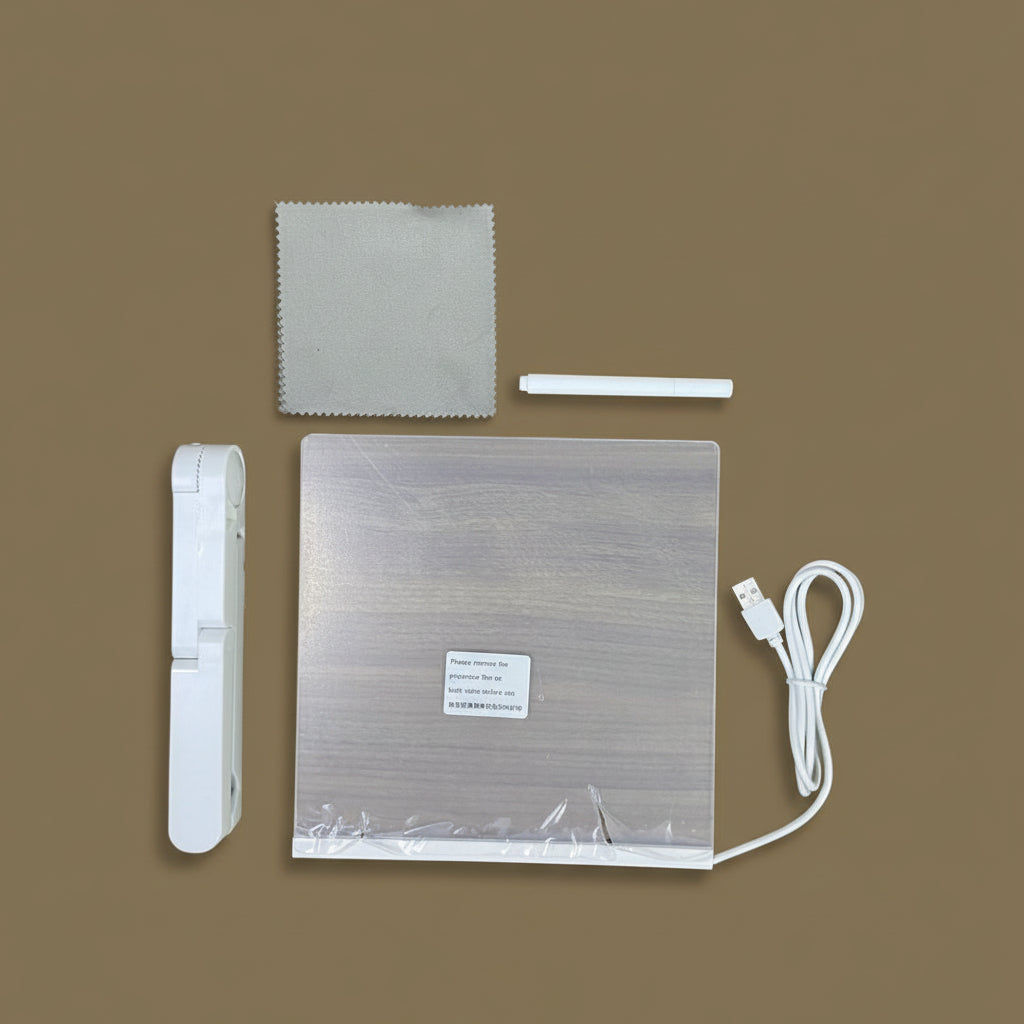 GlowArt Kids' Writing Pad - Eco-Friendly LED Drawing Board