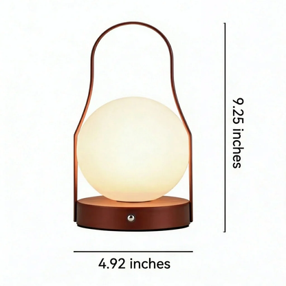 Table Lamp with Acrylic Shade – Portable and Modern Design