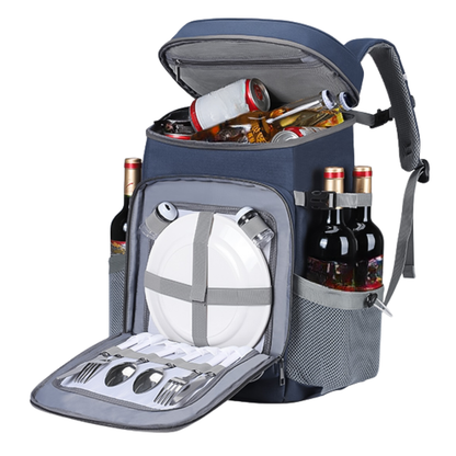 Insulated Backpack Cooler for Outdoor Family Adventures – Leak-Proof