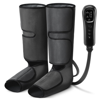 Foot and Calf Compression Massage Device – 2 Modes, 3 Intensity Levels