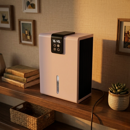 Dehumidifier with 98oz Water Tank for 1000 Sq Ft Spaces – Quiet Operation