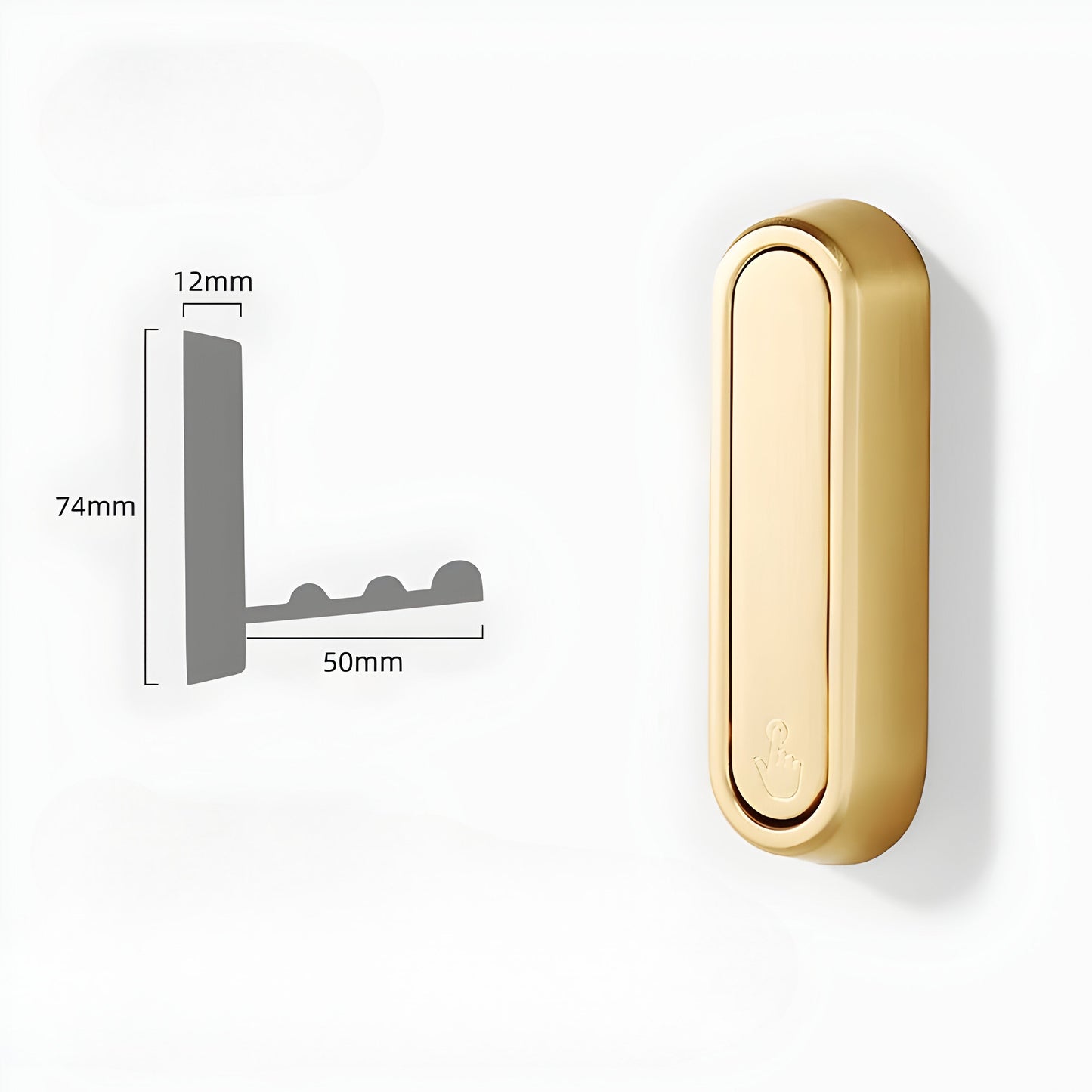 Compact Wall Hook – Sleek and Space-Efficient Solution