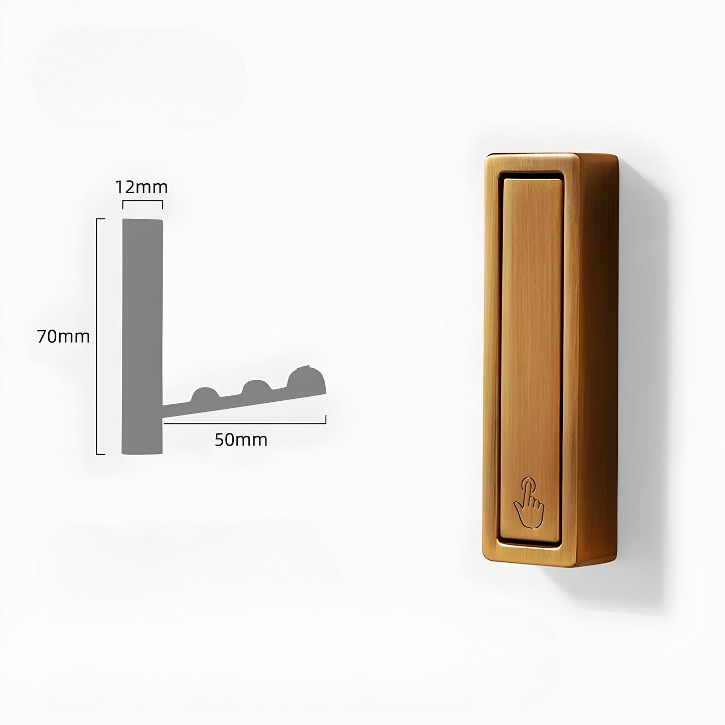 Compact Wall Hook – Sleek and Space-Efficient Solution