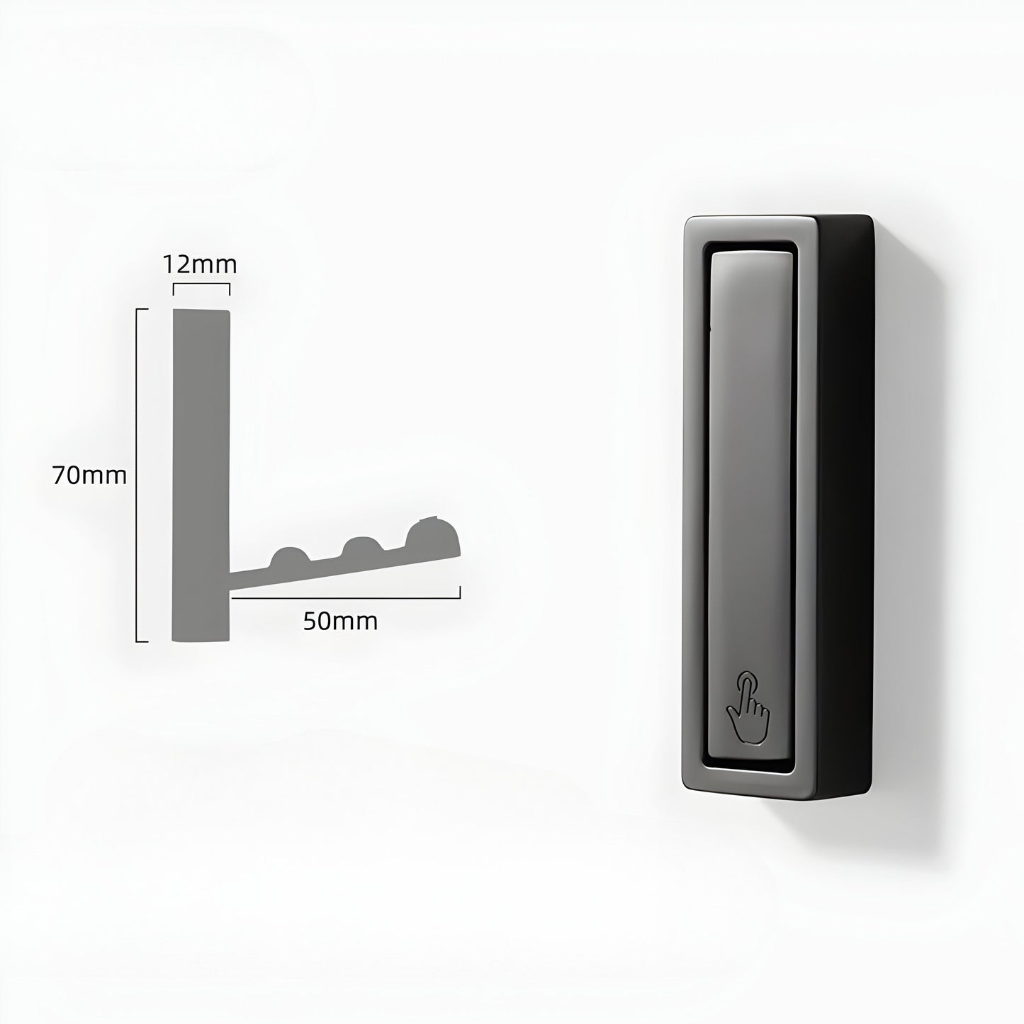 Compact Wall Hook – Sleek and Space-Efficient Solution