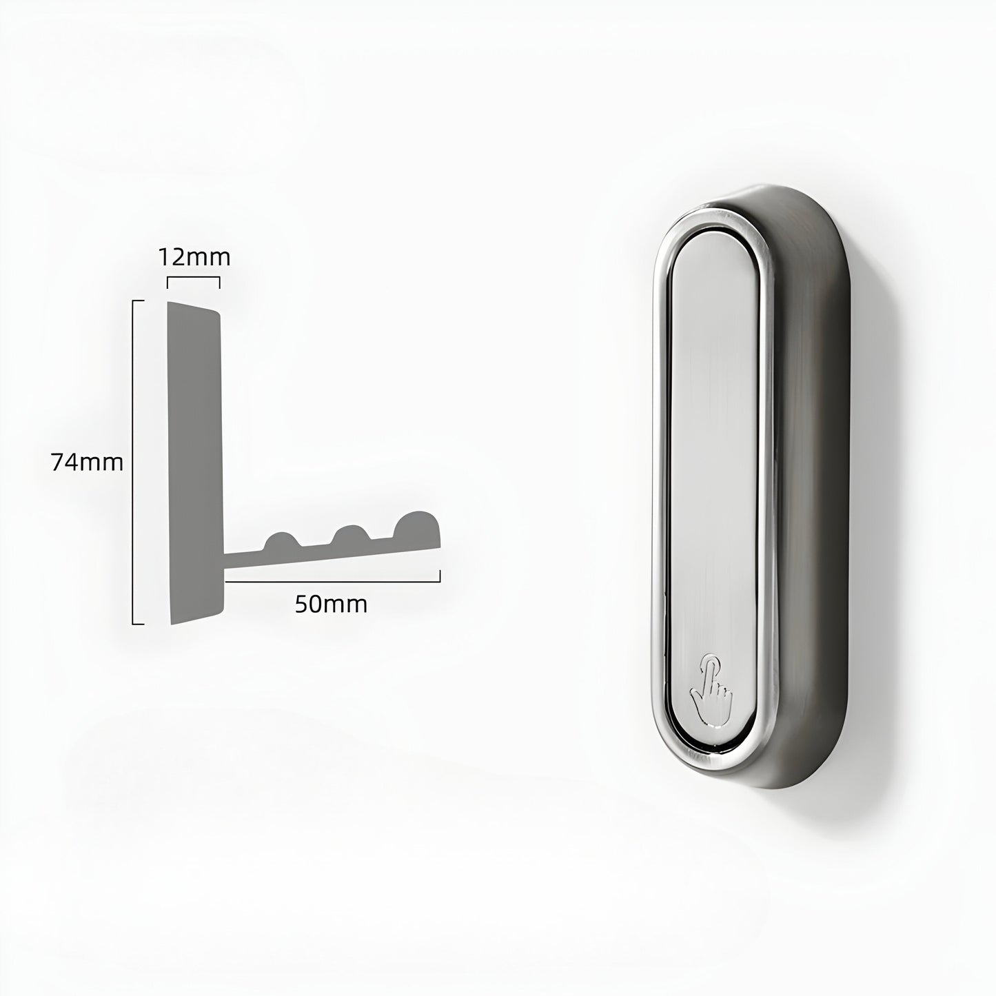 Compact Wall Hook – Sleek and Space-Efficient Solution