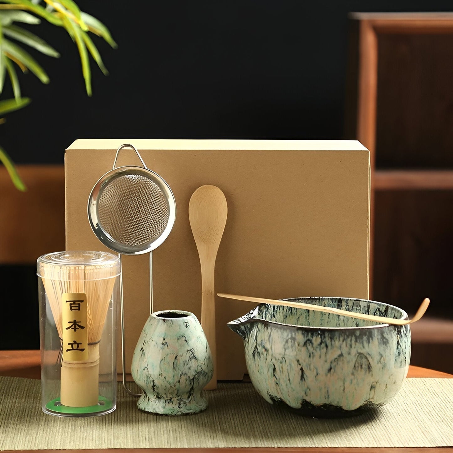 Elegant Matcha Preparation Set - 6 Essential Pieces