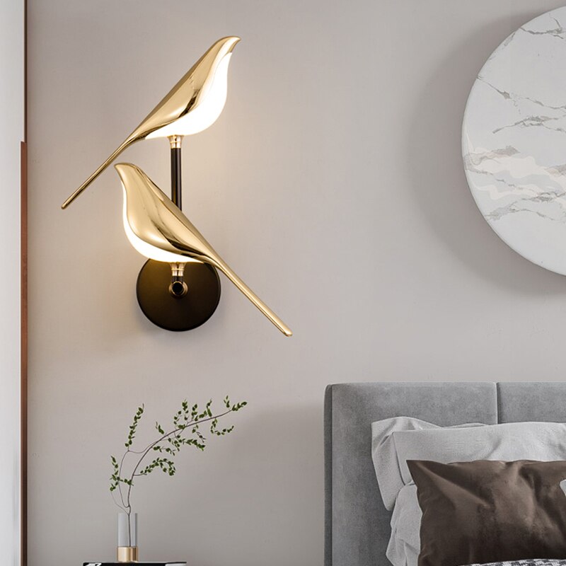 Modern Avian Design LED Wall Lamp