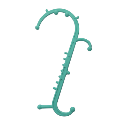 Dual Hook Manual Massage Stick with Multiple Pressure Nodes