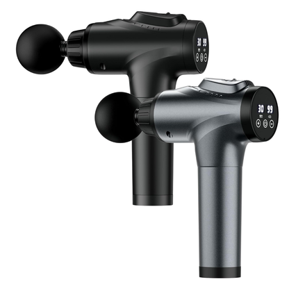 Muscle and Back Massage Device with 30 Speed Settings and 9 Attachments