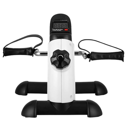 Compact Exercise Bicycle with Adjustable Resistance and Digital Screen