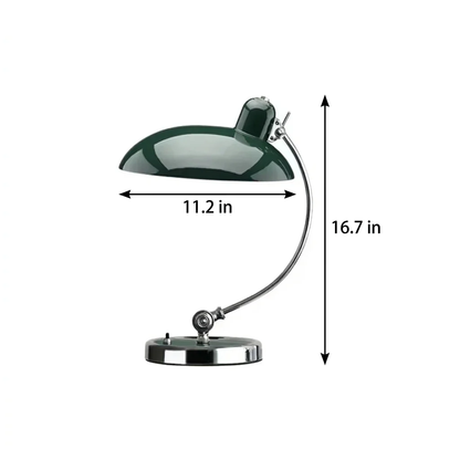 Adjustable Desk Lamp in Contemporary Metal Design