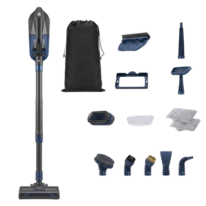 Steam Mop with Detachable Steamer and 350ml Water Reservoir
