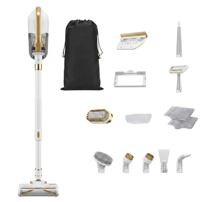Steam Mop with Detachable Steamer and 350ml Water Reservoir