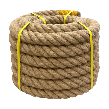 Outdoor Jute Rope for Crafts, Railings, and Swings - 1, 1.5, 2 in