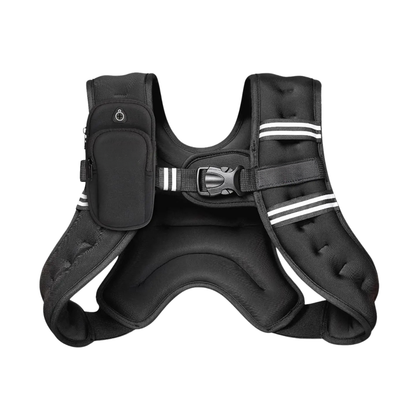 Reflective Strap Neoprene Weight Vest with Storage Pockets