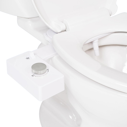 Adjustable Spray Control Bidet Attachment for Toilet Seat - No Electricity