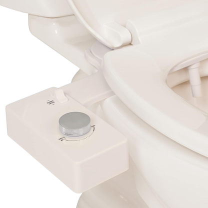 Adjustable Spray Control Bidet Attachment for Toilet Seat - No Electricity