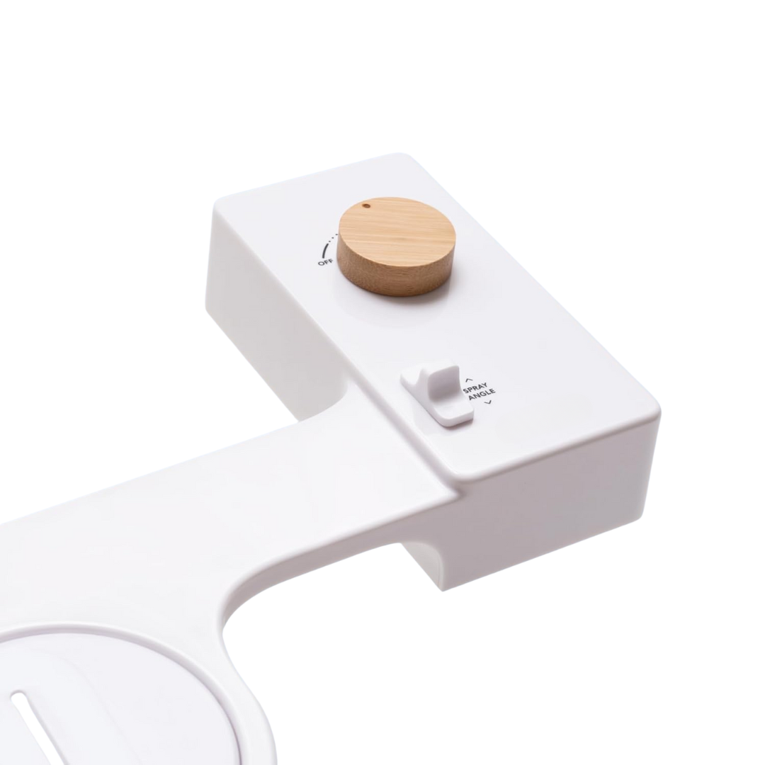 Adjustable Spray Control Bidet Attachment for Toilet Seat - No Electricity