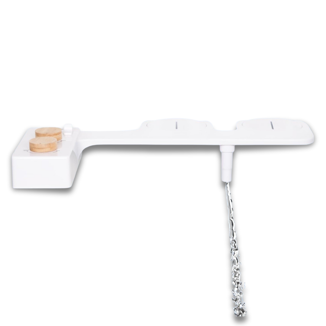 Adjustable Spray Control Bidet Attachment for Toilet Seat - No Electricity