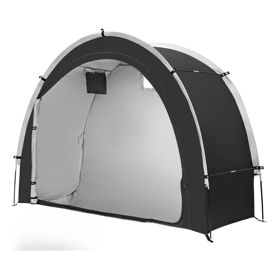 Water-resistant Bike Storage Tent for 2 to 8 Bicycles Outdoors