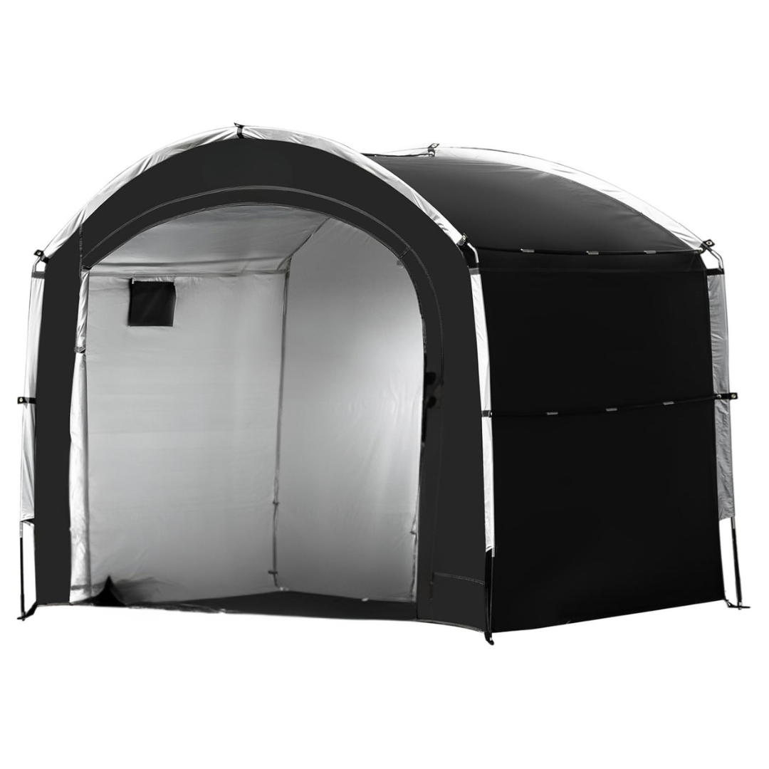 Water-resistant Bike Storage Tent for 2 to 8 Bicycles Outdoors