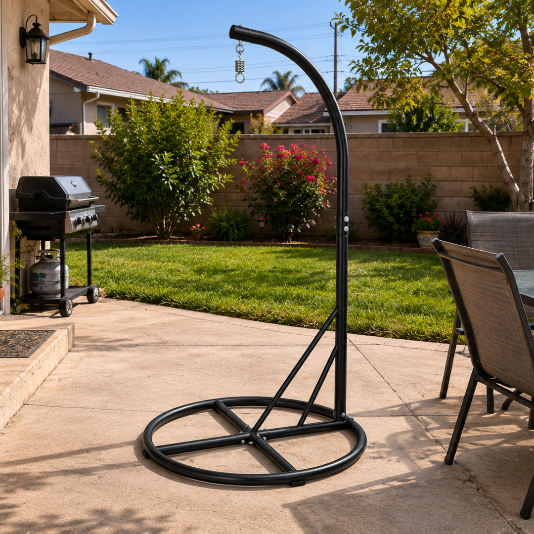 Steel Frame Stand for Outdoor Hammock Chair – Supports 400 lb