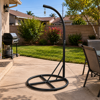Steel Frame Stand for Outdoor Hammock Chair – Supports 400 lb