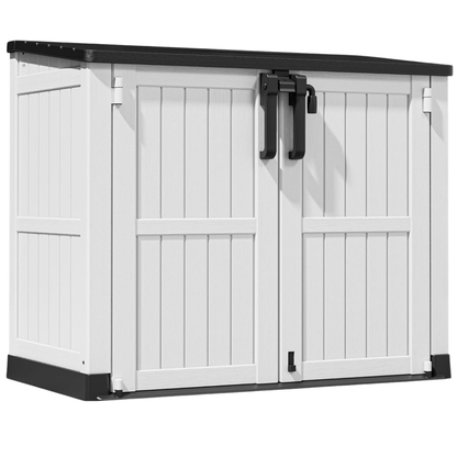 Lockable Door Resin Shed for Outdoor Storage - 36 Cubic Feet