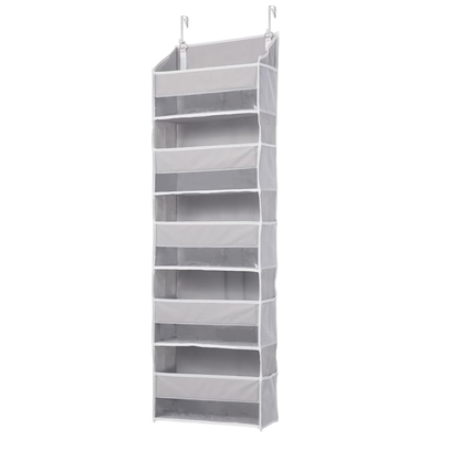 5-Pocket Over-Door Storage Organizer with Side Mesh Pockets